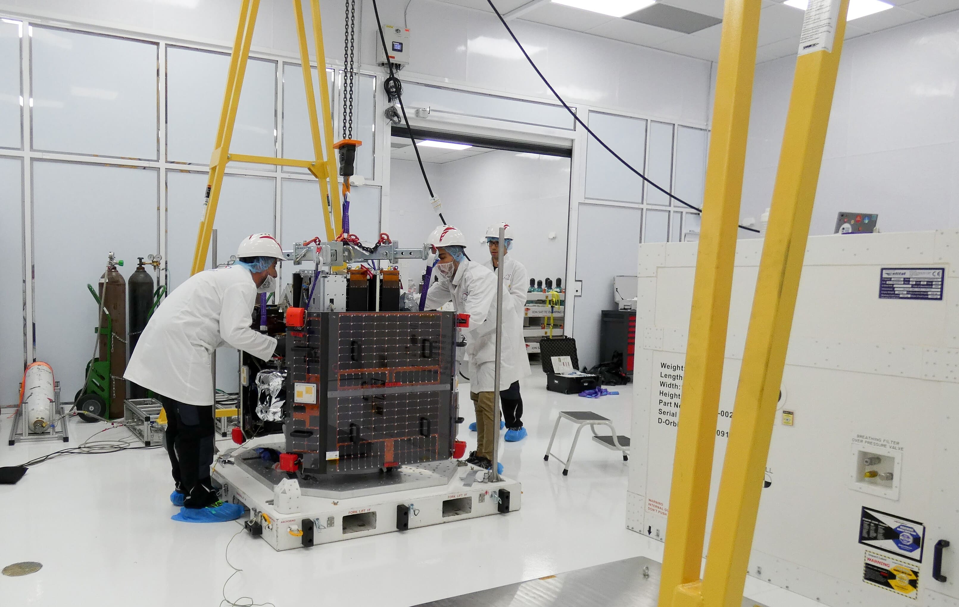 Impulso space's cleanroom