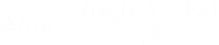 \[{\Delta}{t_{GR}} = \frac{{t}{({\psi_{g}}{(r_{s})} - \Phi_{E})}}{c^2}\]