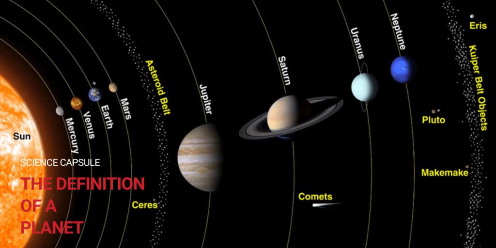 The definition of a planet