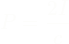 \[P = \frac{2I}{c}\]