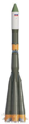 Image of the Soyuz-2.1a rocket