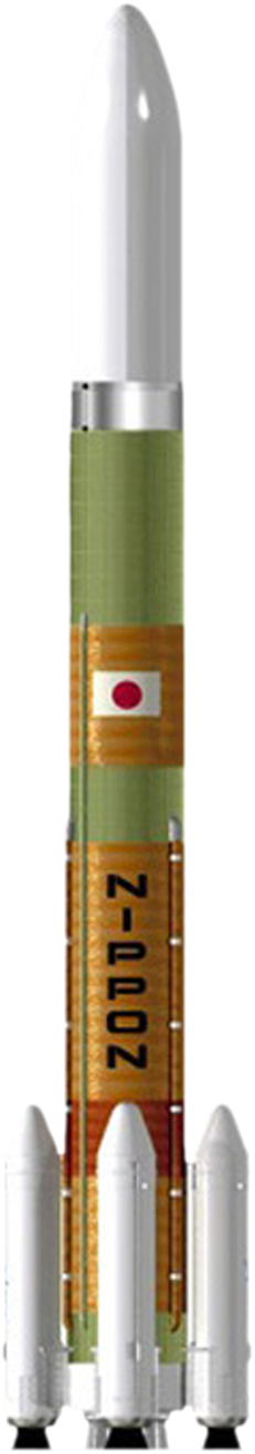 Image of the H3-22S rocket