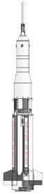 Image of the Saturn I rocket