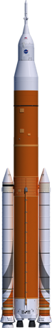 Image of the SLS Block 1 rocket