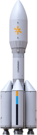 Image of the Gravity-1 rocket