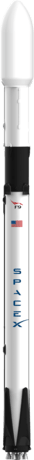 Image of the Falcon 9 rocket