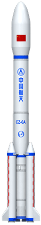 Image of the Long March 6A rocket