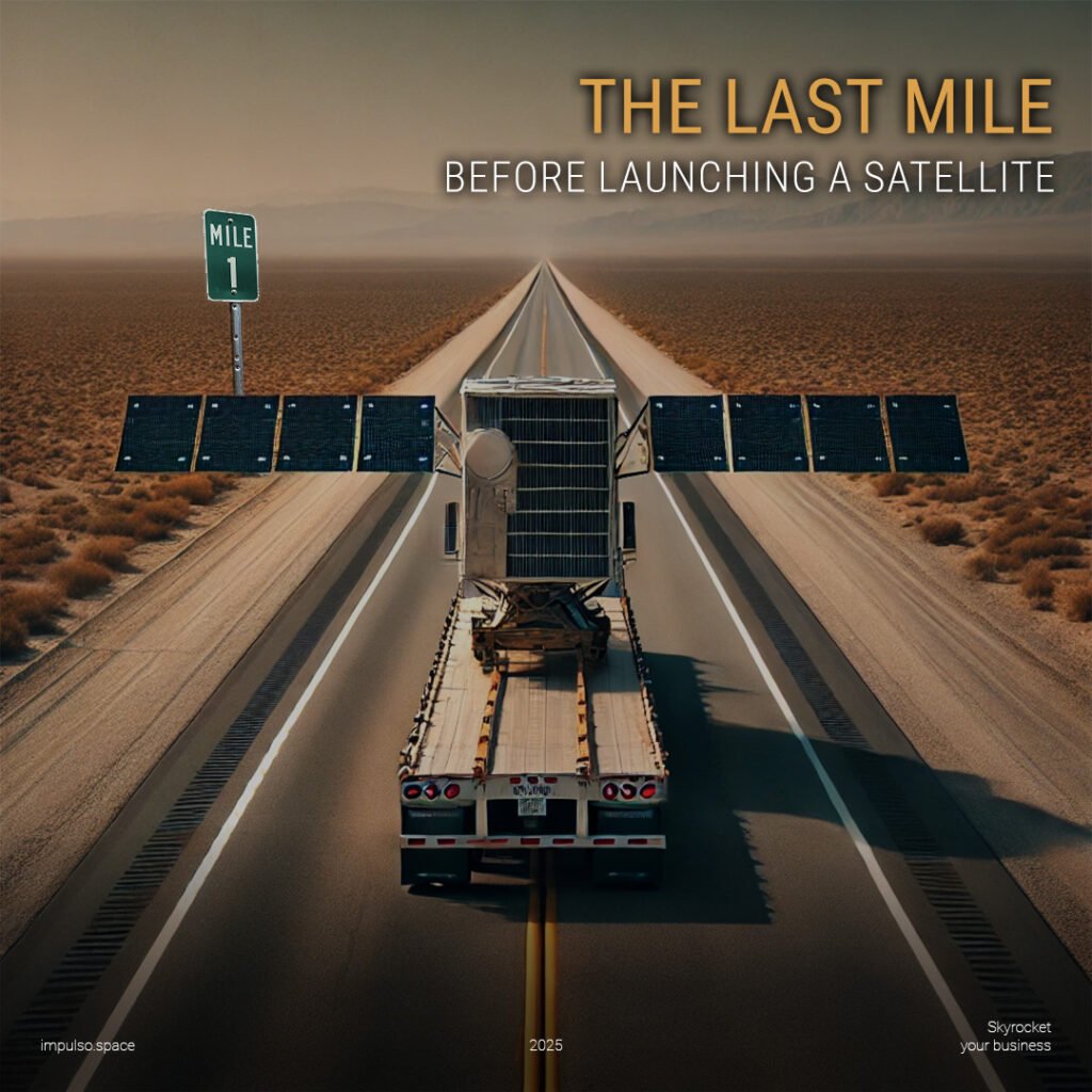 launching a satellite